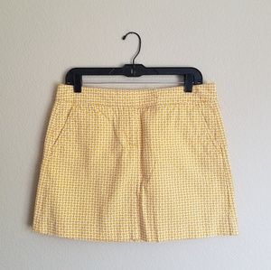 J.Crew Printed Mini-Skirt